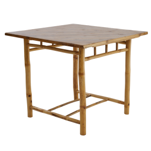 Bamboo Square Table